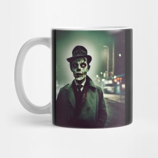 Zombie Detective Portrait Mug